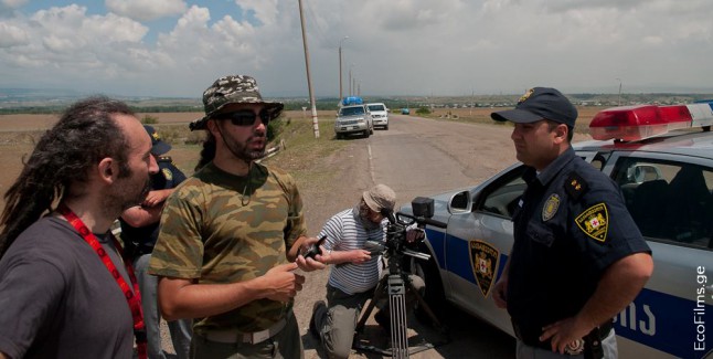 EcoFilms - filming "The Road"