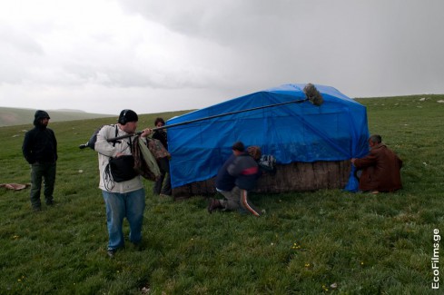 EcoFilms - filming "The Road".