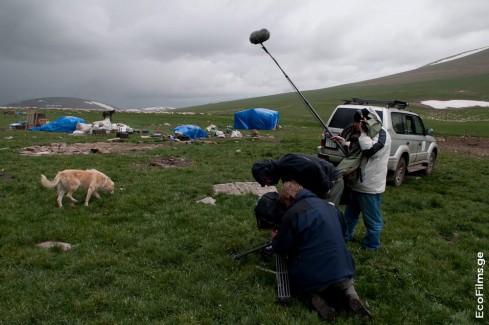 EcoFilms - filming "The Road".