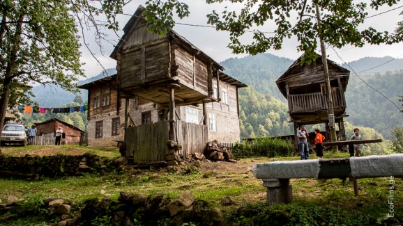 Traditional house in Ajara.